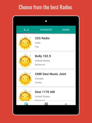 Desi Radio android App screenshot 5