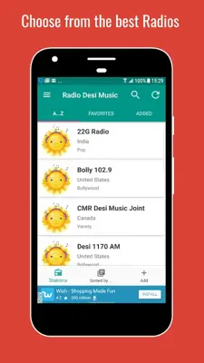 Desi Radio android App screenshot 8